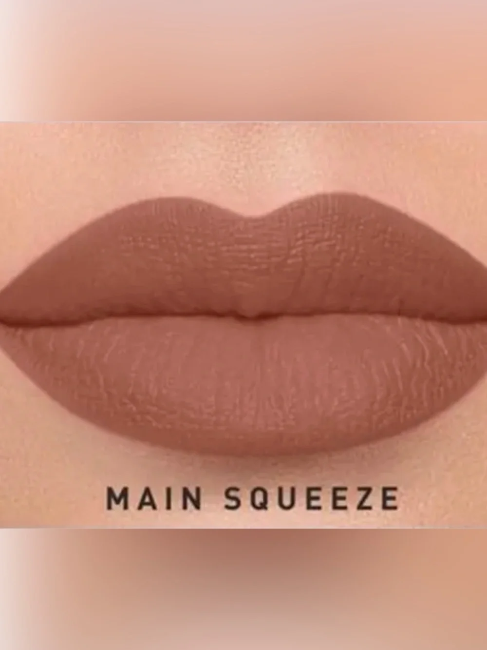 Morphe MAIN SQUEEZE Matte Pecan Lipstick - Creamy Longwear Nude